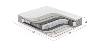 MOON MEDIC Comfort S 866 матрас 80x190
