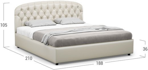 Кровать двуспальная Bianca New 180х200 Модель 1227