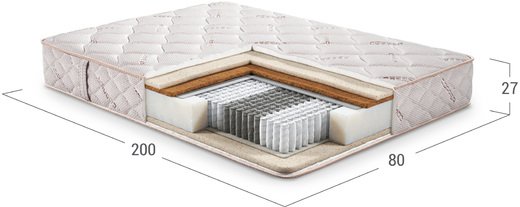 Copper Energy 643 матрас 80x200