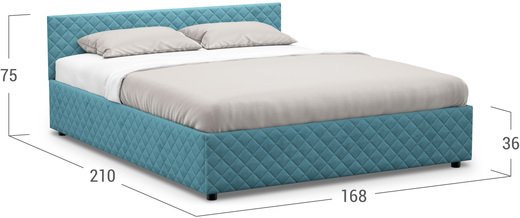 Кровать двуспальная Prima Style New 160х200 Модель 1221