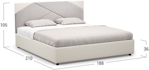 Кровать двуспальная Alba New 180х200 Модель 1226