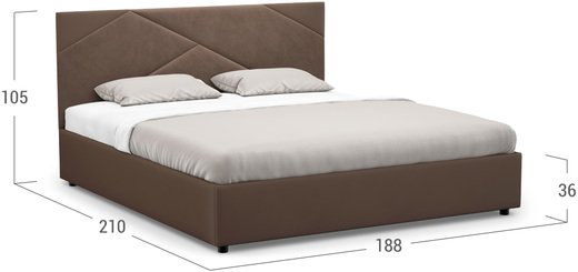 Кровать двуспальная Alba New 180х200 Модель 1226