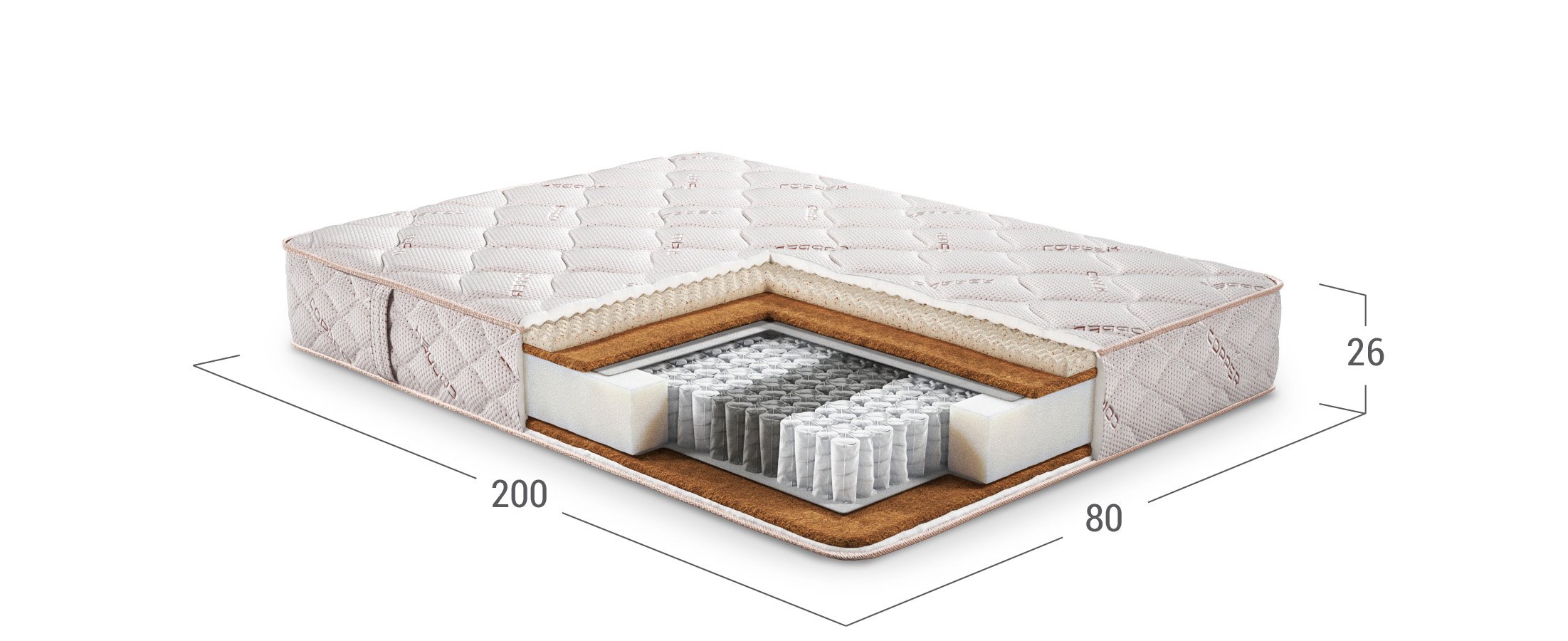 Copper Active 642 матрас 80x200